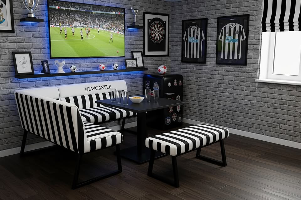 Newcastle man cave furniture by Blue Note Upholstery